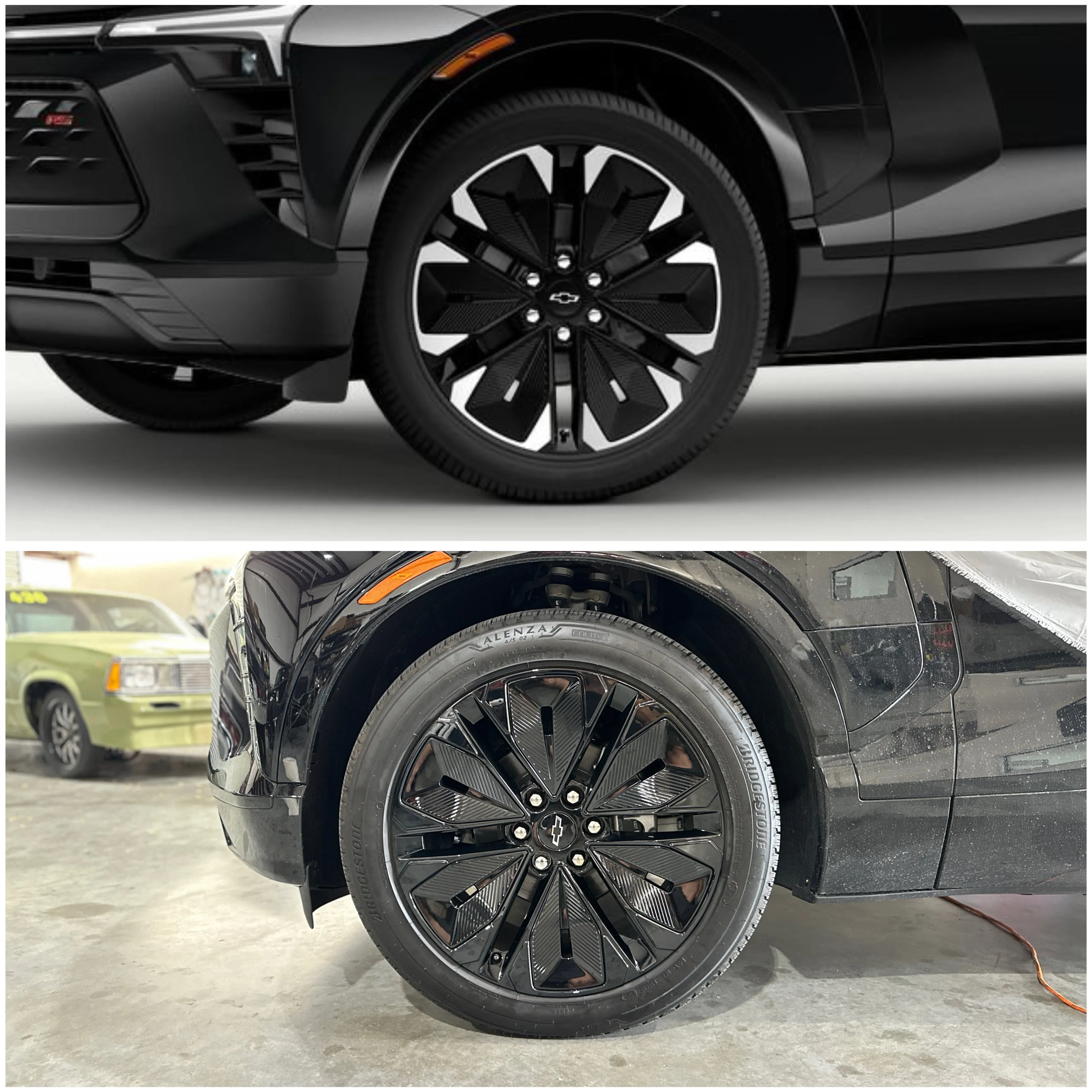 2024 Blazer EV RS | 21" Wheel Overlay | 4 Wheel kit | Blackout Kit