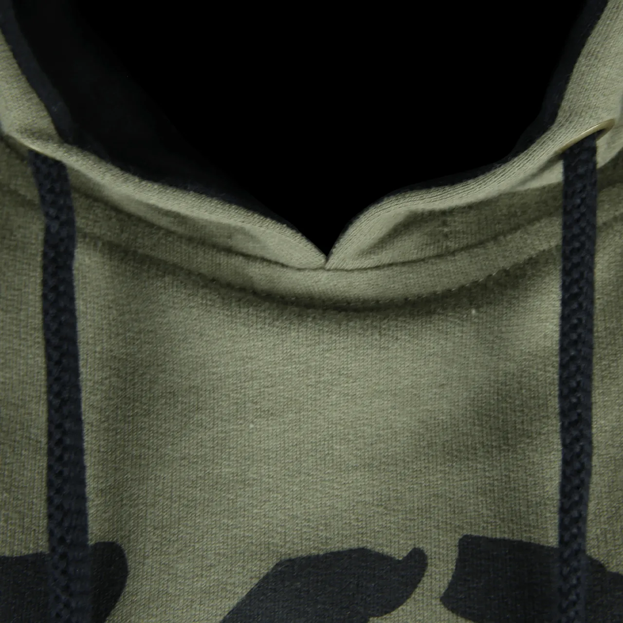 5% Military Green Pullover Hoodie