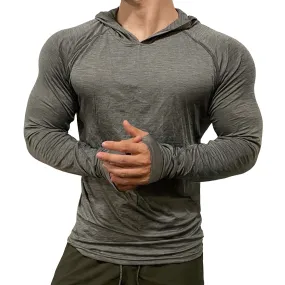 ACTIVE DRY-FIT MOISTURE WICKING RAGLAN HOODIE