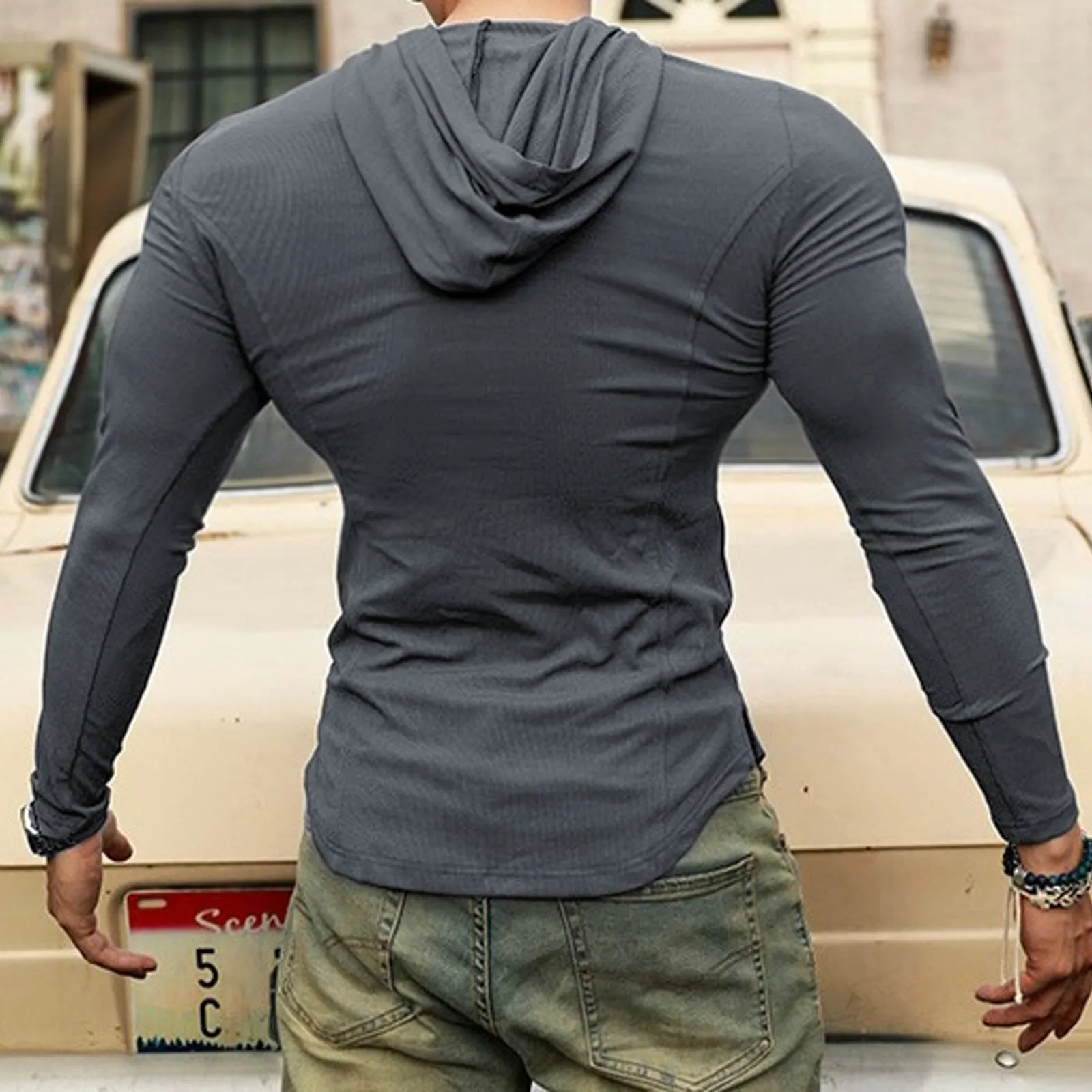 ACTIVE DRY-FIT MOISTURE WICKING ZIPPER HOODIE