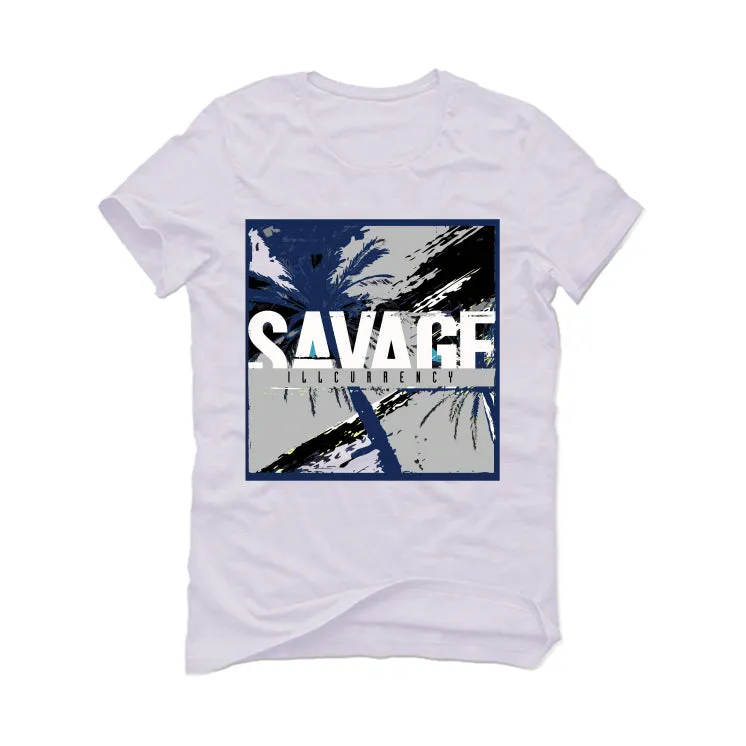 Air Jordan 11 WMNS “Midnight Navy” White T-Shirt (SAVAGE)