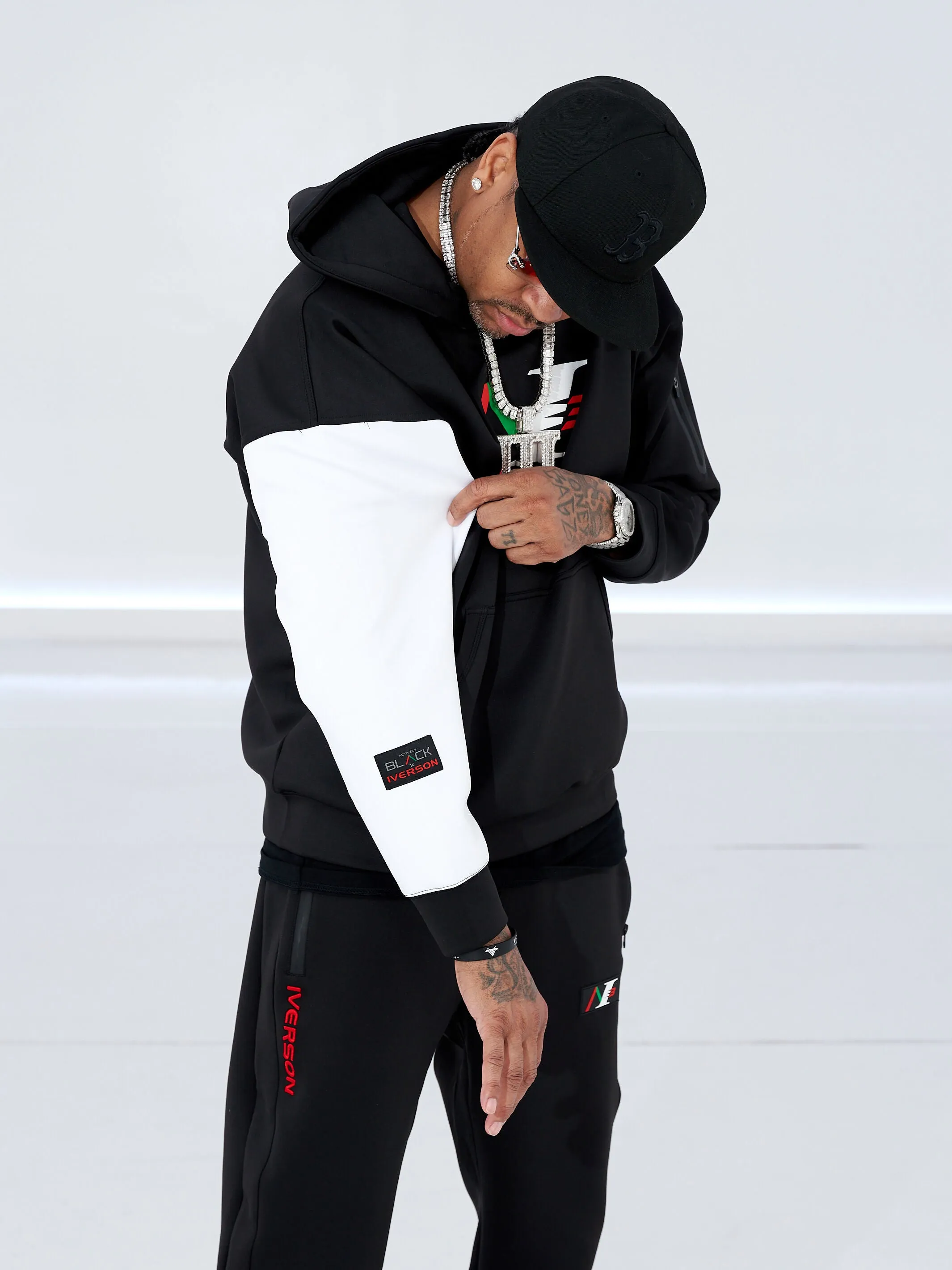 Allen Iverson x Actively Black "The Sleeve" Hoodie