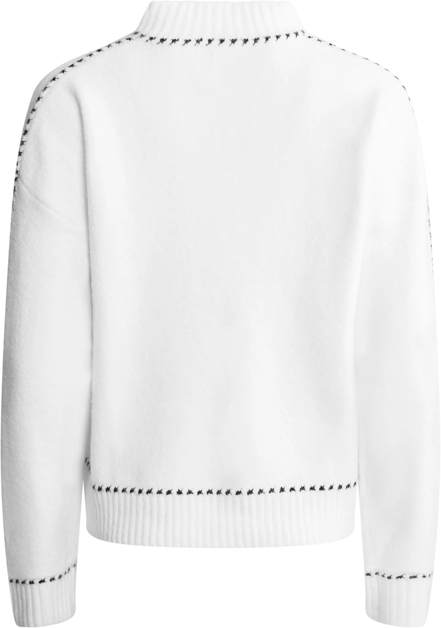 Amalie Stitch Cardigan - White