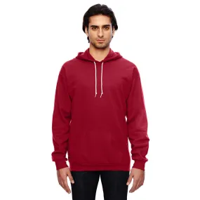 Anvil Men's Independence Red Pullover Hooded Fleece Sweatshirt