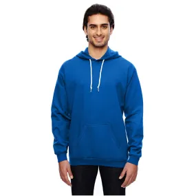 Anvil Men's Royal Blue Pullover Hooded Fleece Sweatshirt