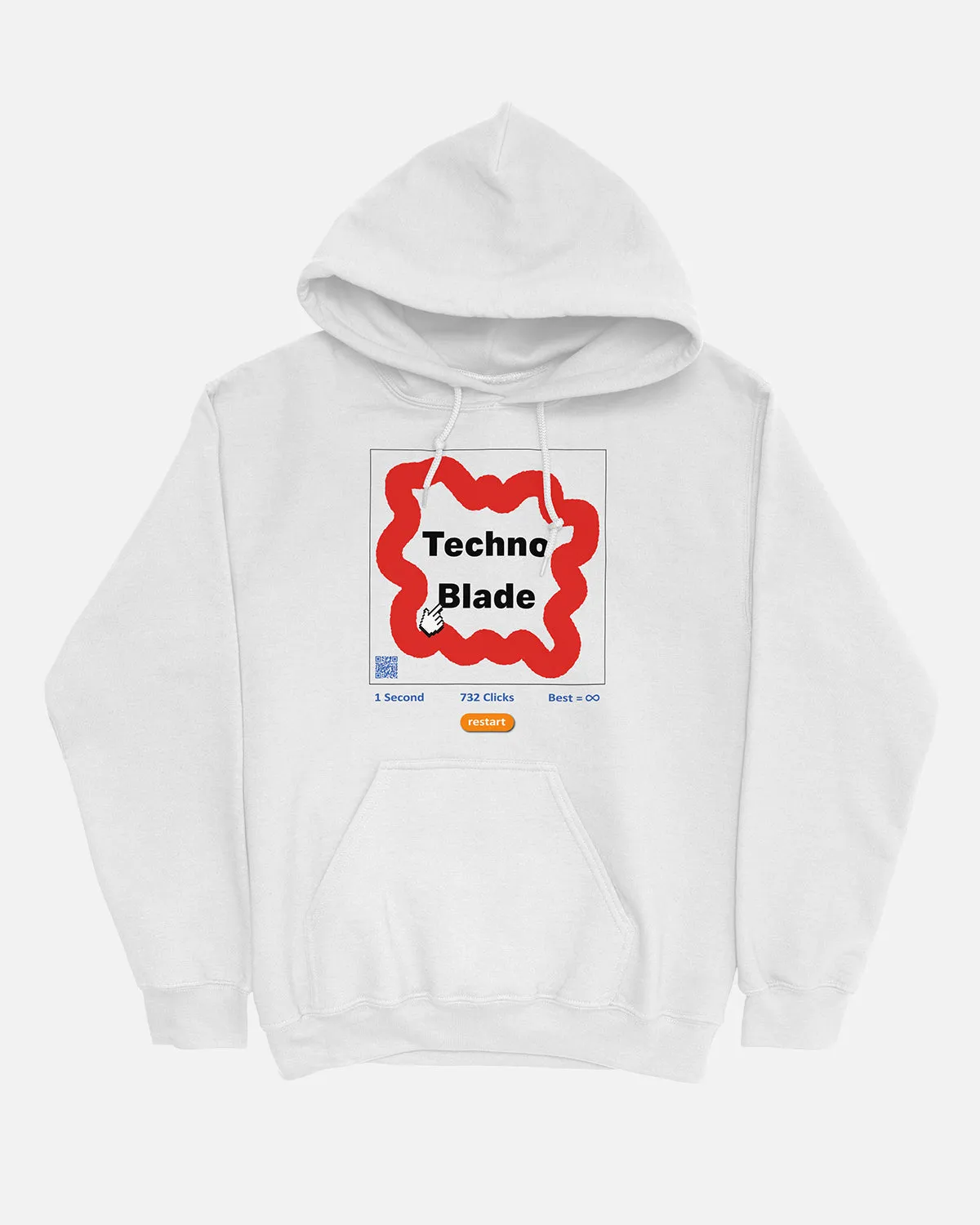 Autoclicker Hoodie (White)