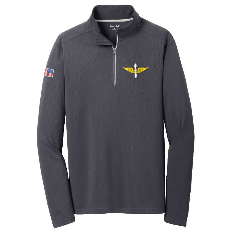 Aviation Moisture Wicking 1/4 Zip