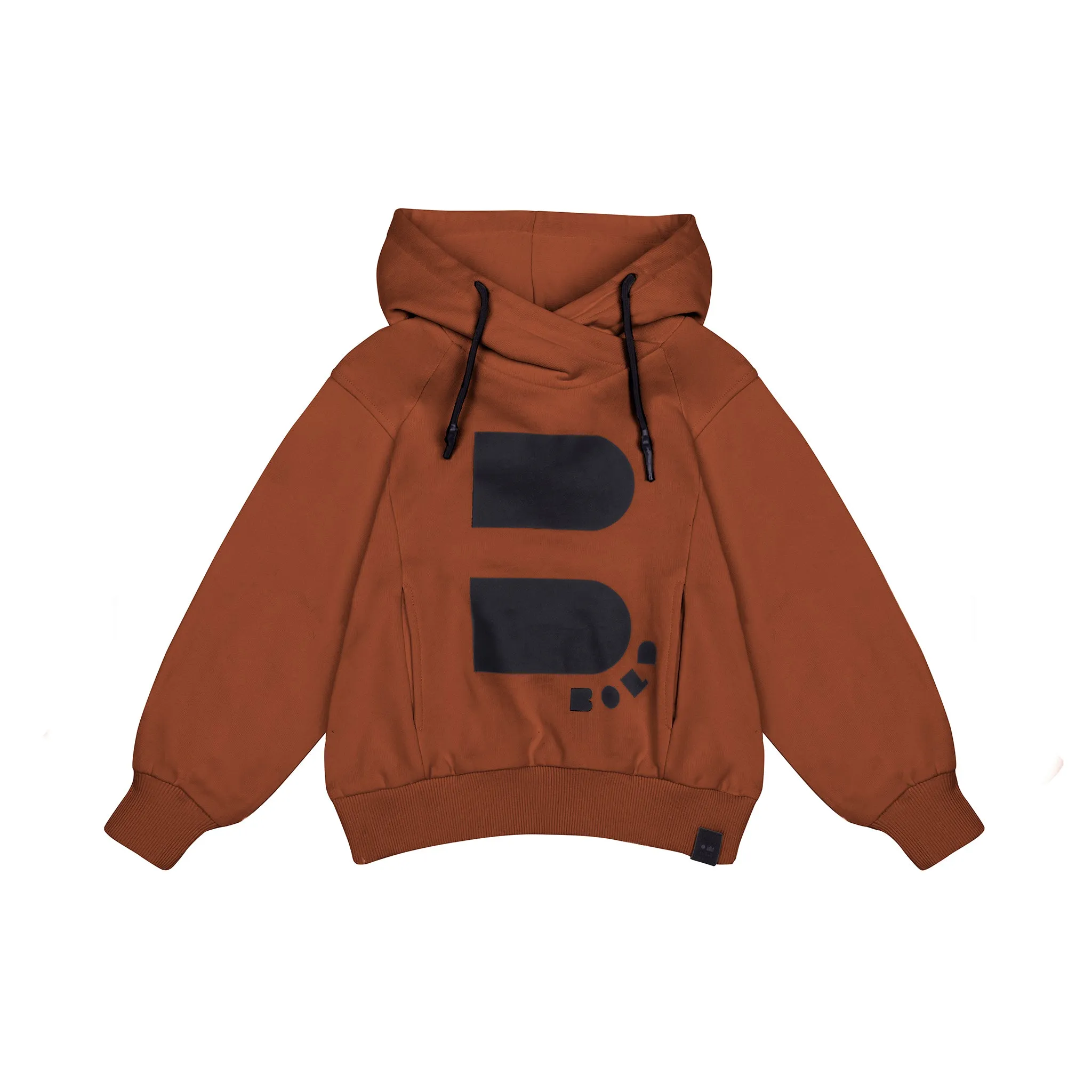 Be Bold Kids Terry Hoodie l Rust