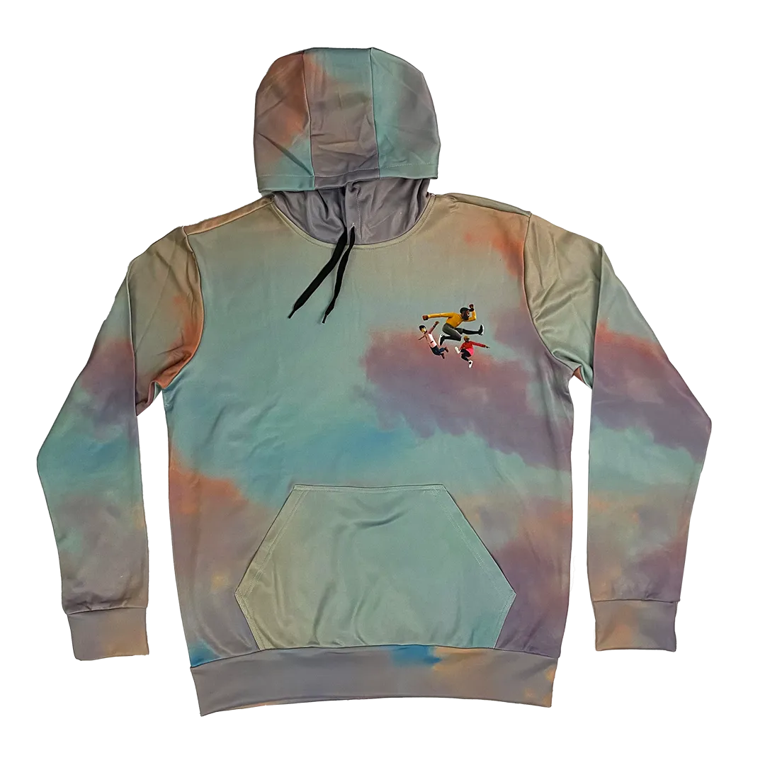 Black Eyed Peas "Elevation Jumping" Pullover Hoodie in Dye Sublimation