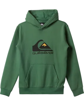 Boys Big Logo Hoodie in Frosty Spruce