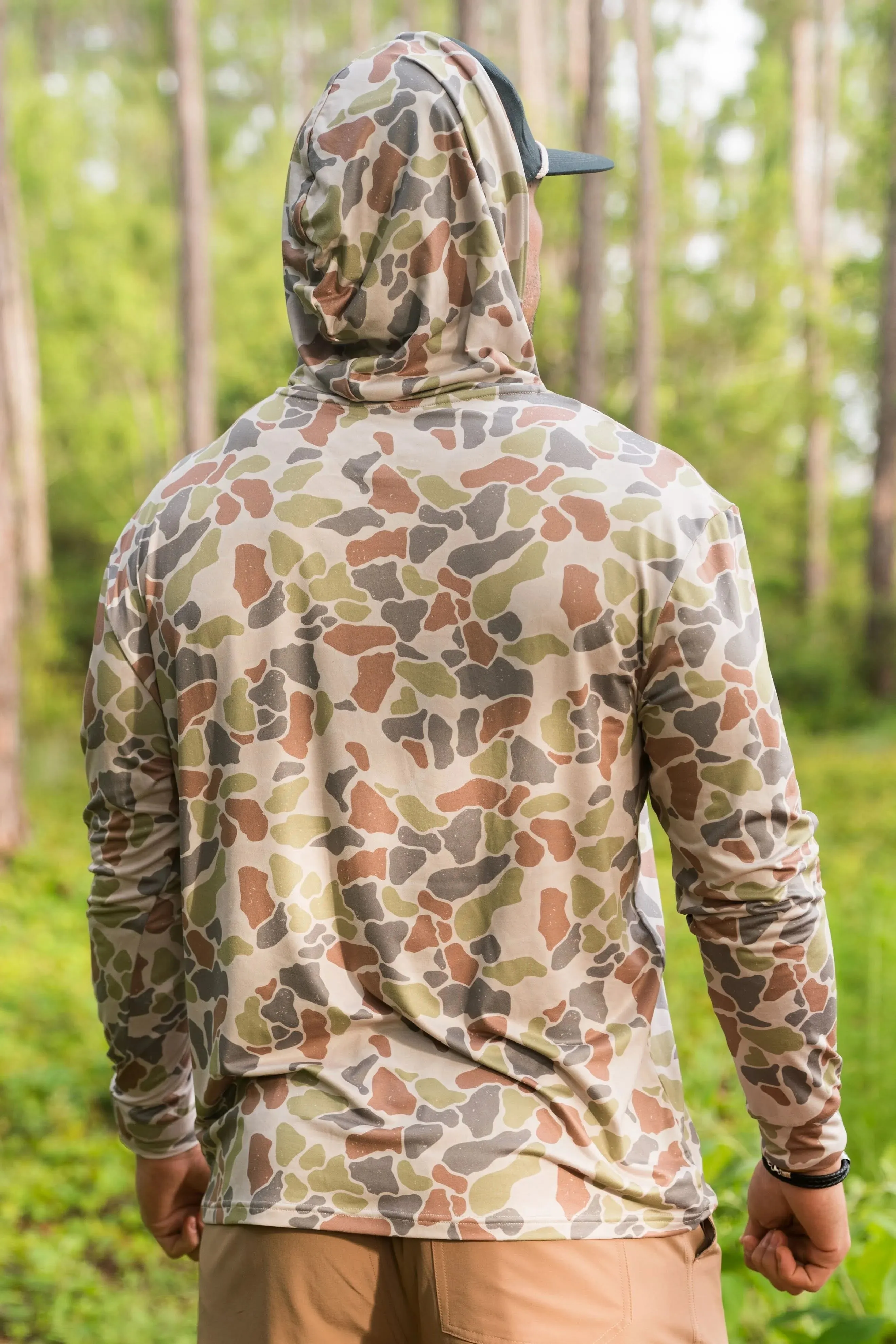 Burlebo Performance Hoodie -Driftwood Camo