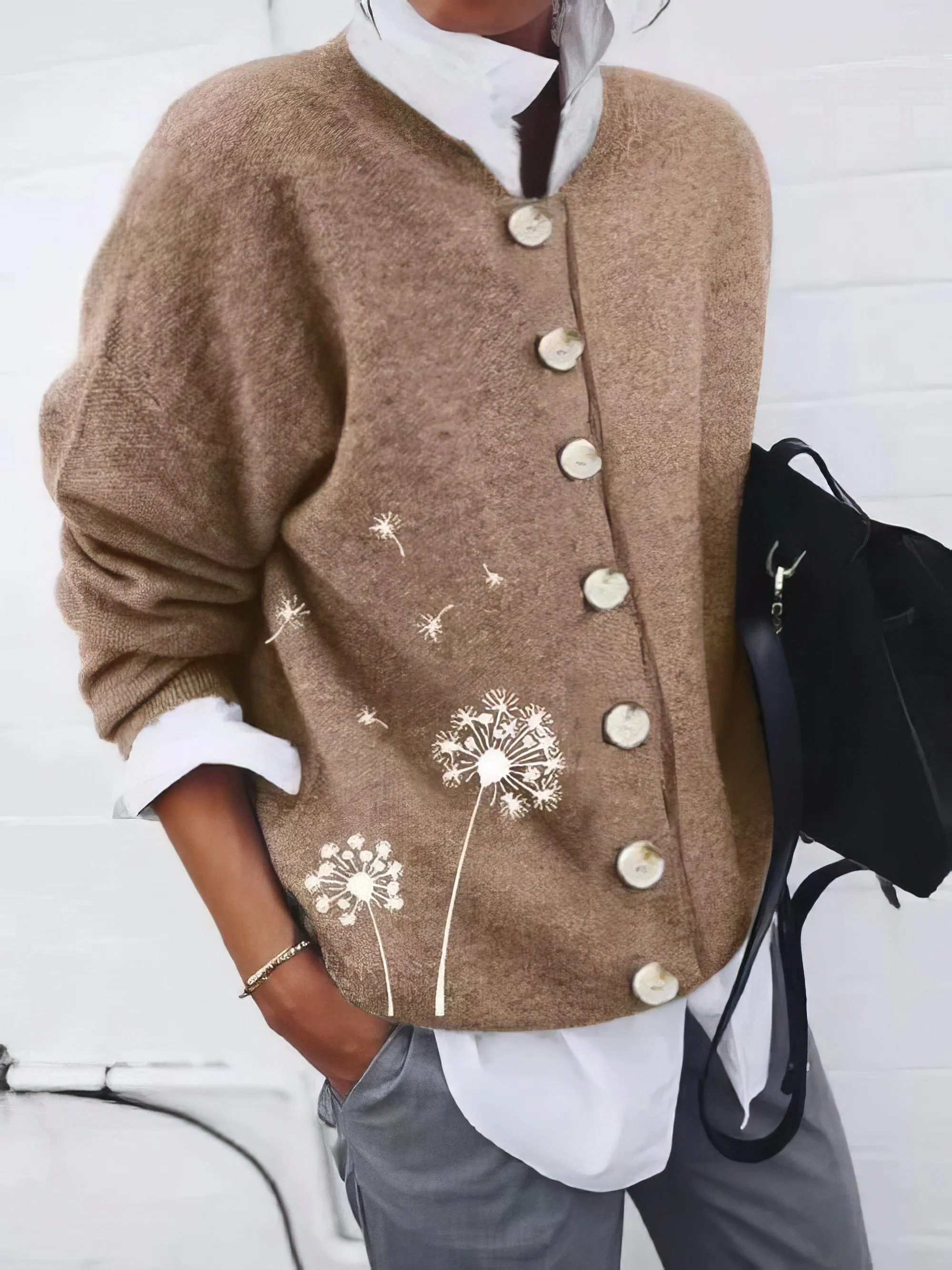 Cardigan with Buttons