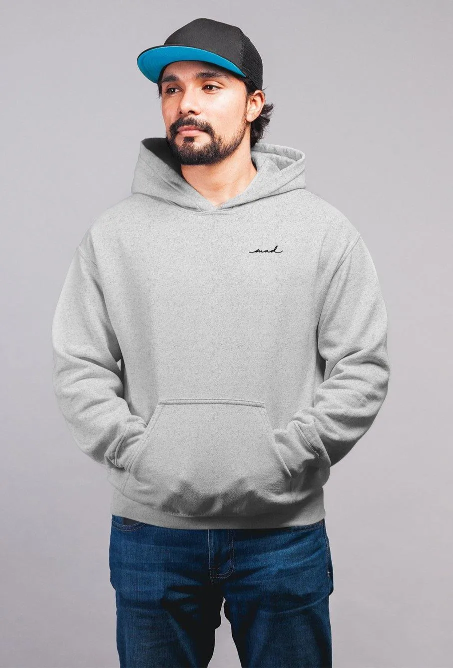 Cloudy Grey Unisex Hoodie