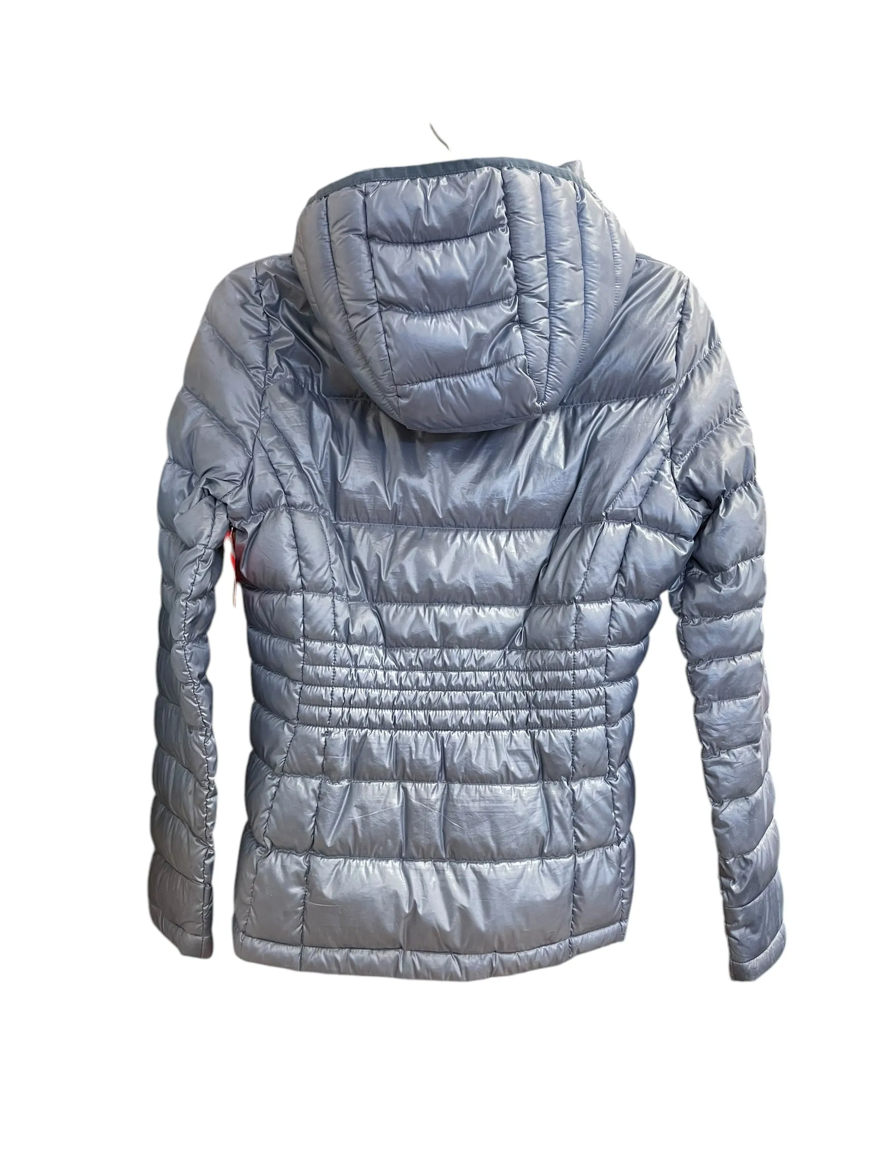 Coat Puffer & Quilted By Calvin Klein In Blue, Size: M