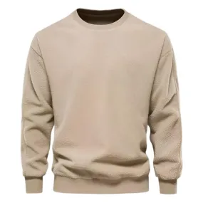 Comfortable Men's Fleece Pullover for Everyday Style