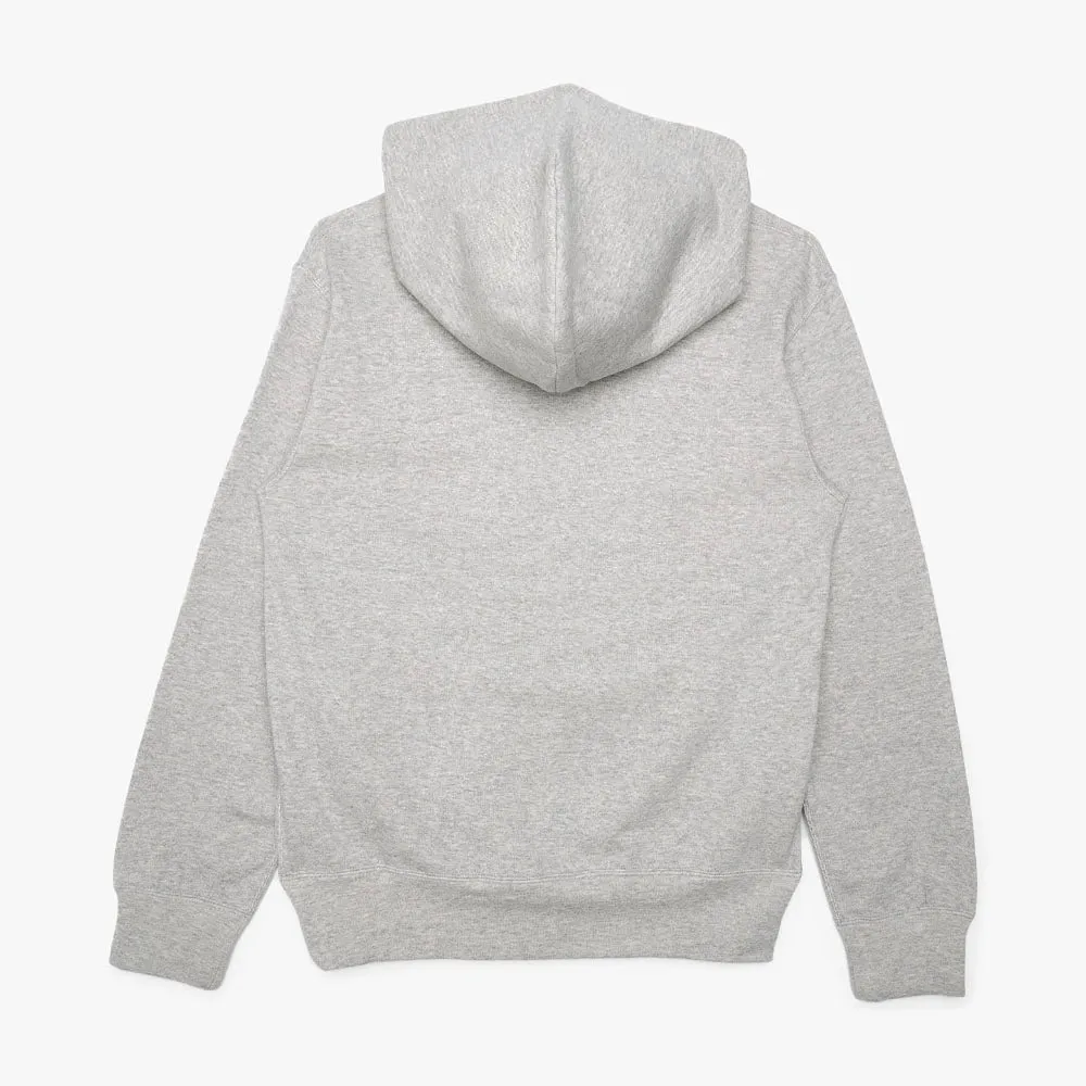 COMME des GARÇONS PLAY Red Heart Pullover Hoodie / Grey