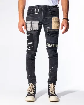 DECADENCE DENIM (JET BLACK/COMBO)