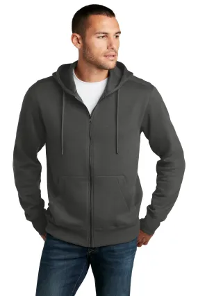 District Men's Perfect Weight Fleece Full-Zip Hoodie