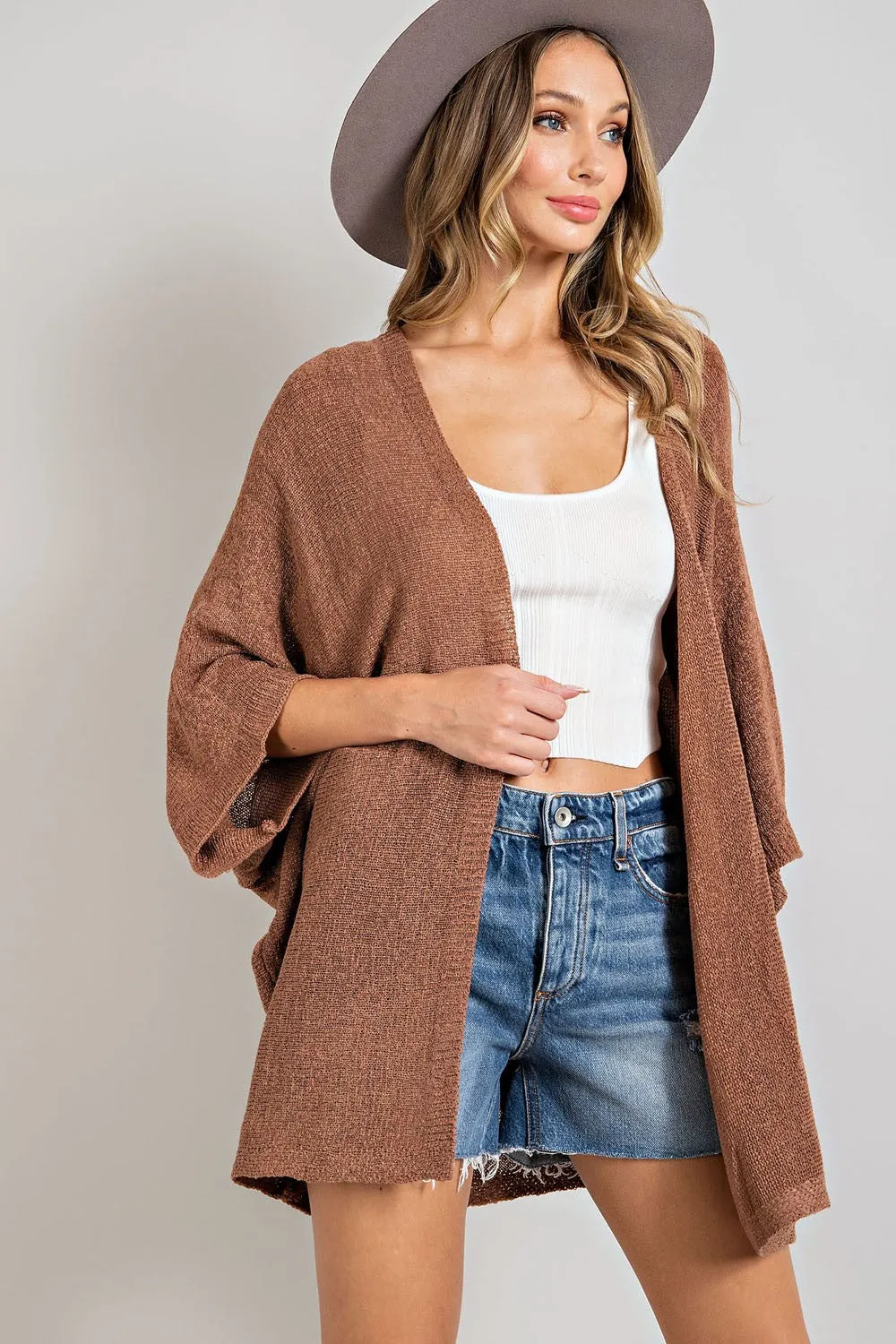 Dolman Sleeve Kimono Cardigan Collection