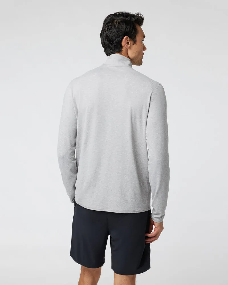 Ease Performance 1/2 Zip 2.0 Light Heather Grey