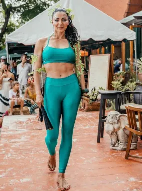 Emerald Green Leggings S-M