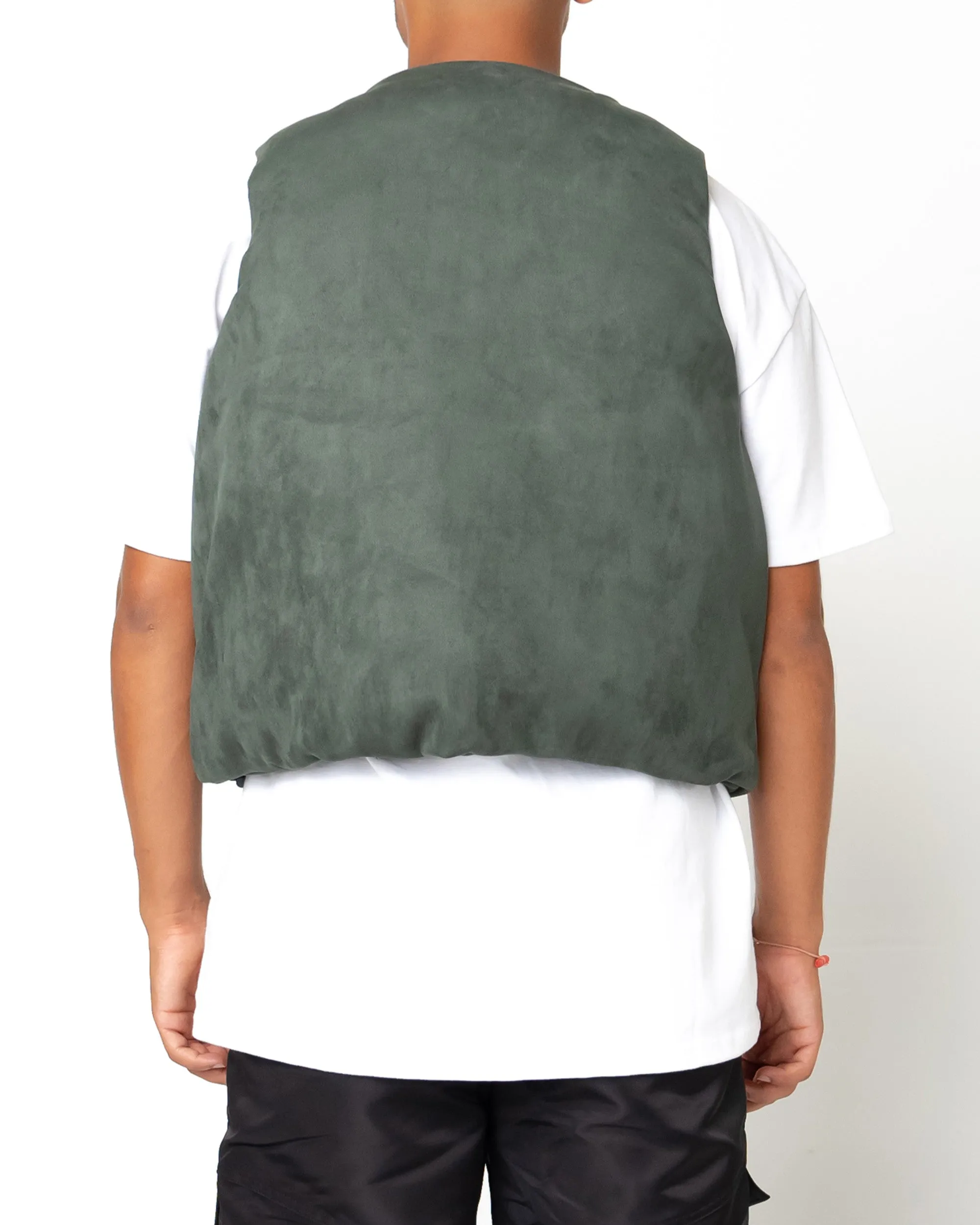 EPTM SUEDE BUBBLE VEST-HUNTER GREEN