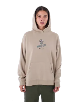 Fresh As A Daisy Pullover Hoodie in Trench Coat