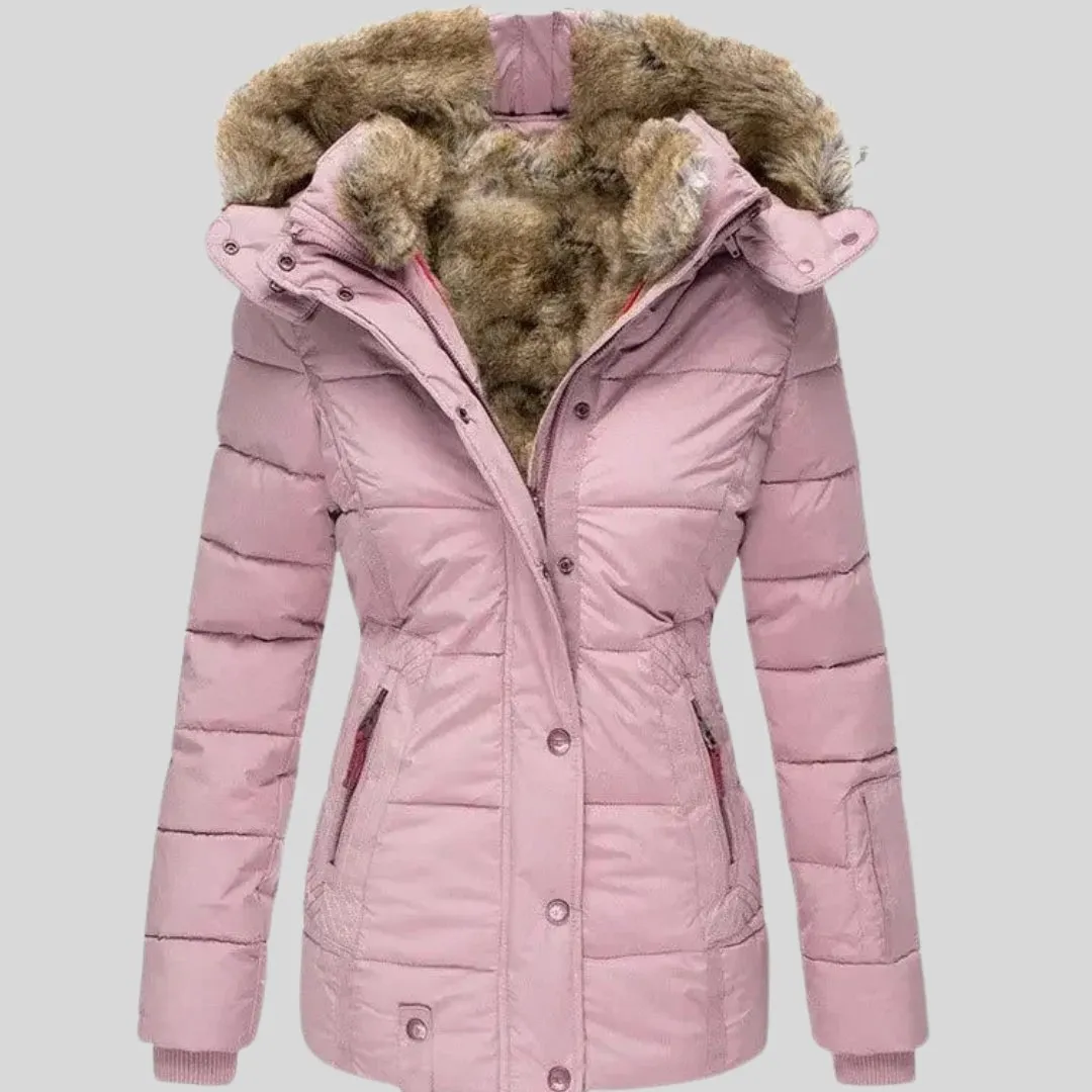 Fur-Lined Puffer Jacket