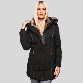 Fur-Lined Puffer Jacket