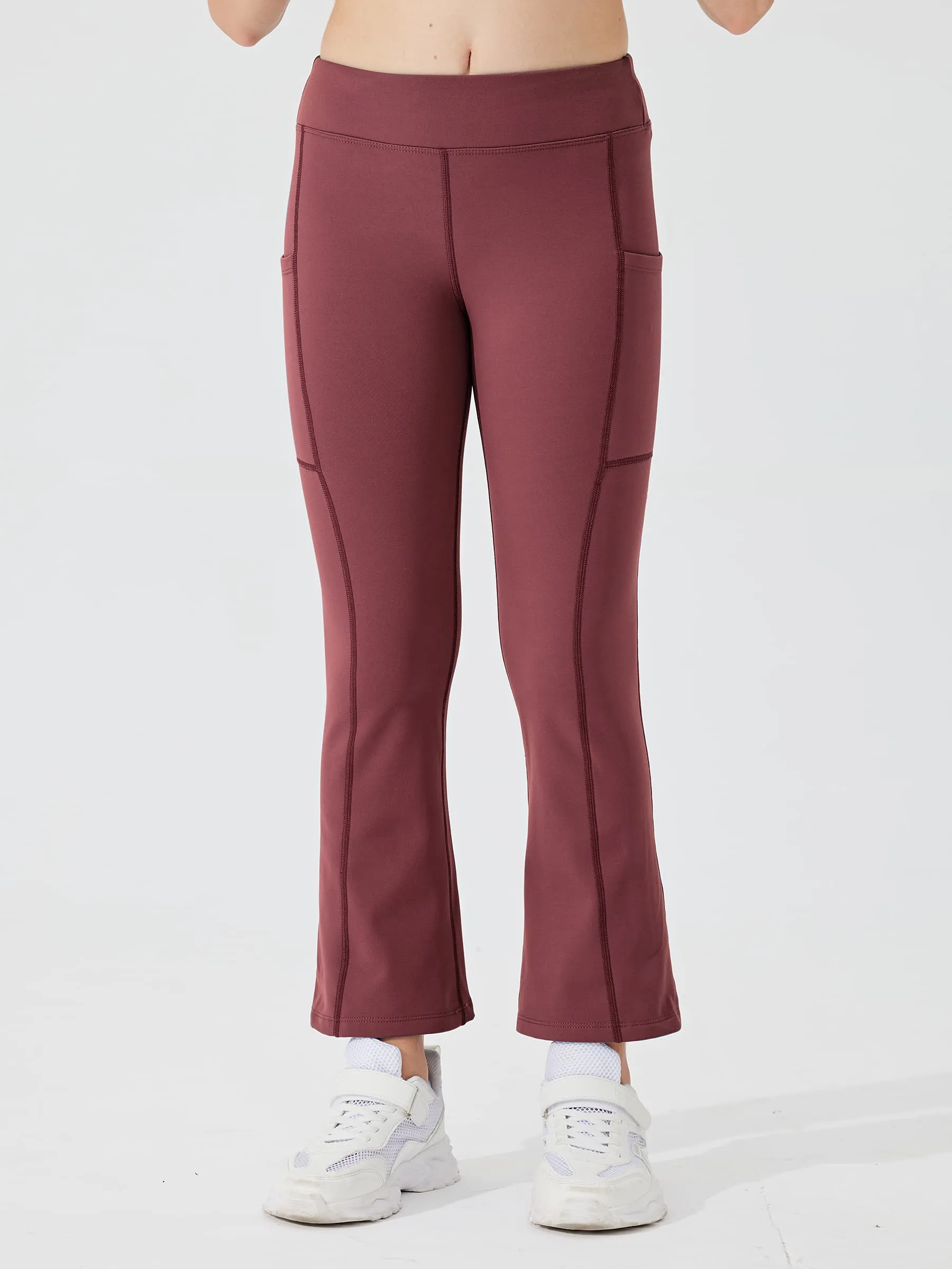 Girls' Thermal Mini-Flared Pants