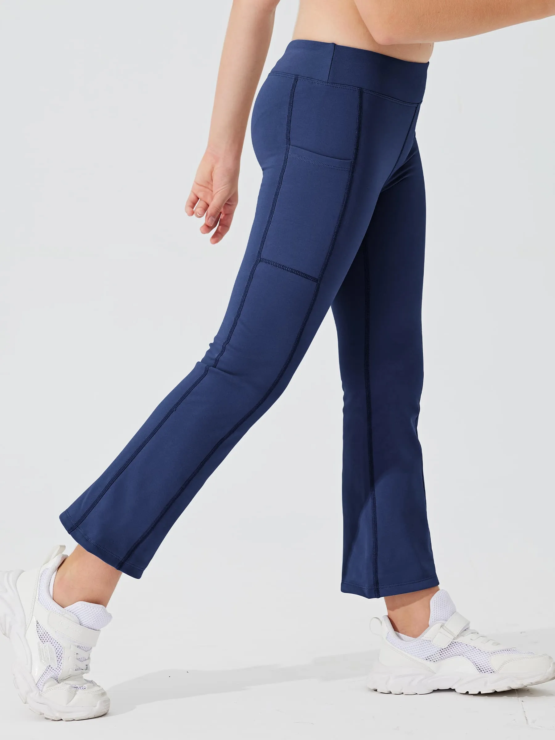 Girls' Thermal Mini-Flared Pants