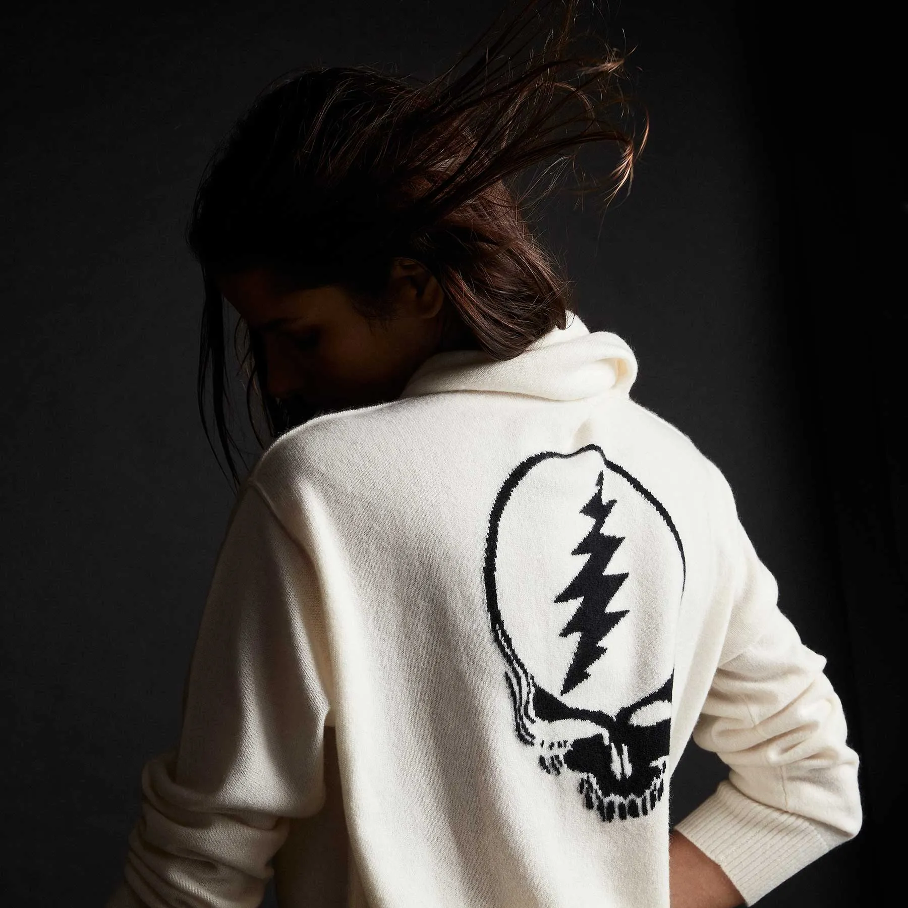 Grateful Dead Pullover Hoodie - Ivory