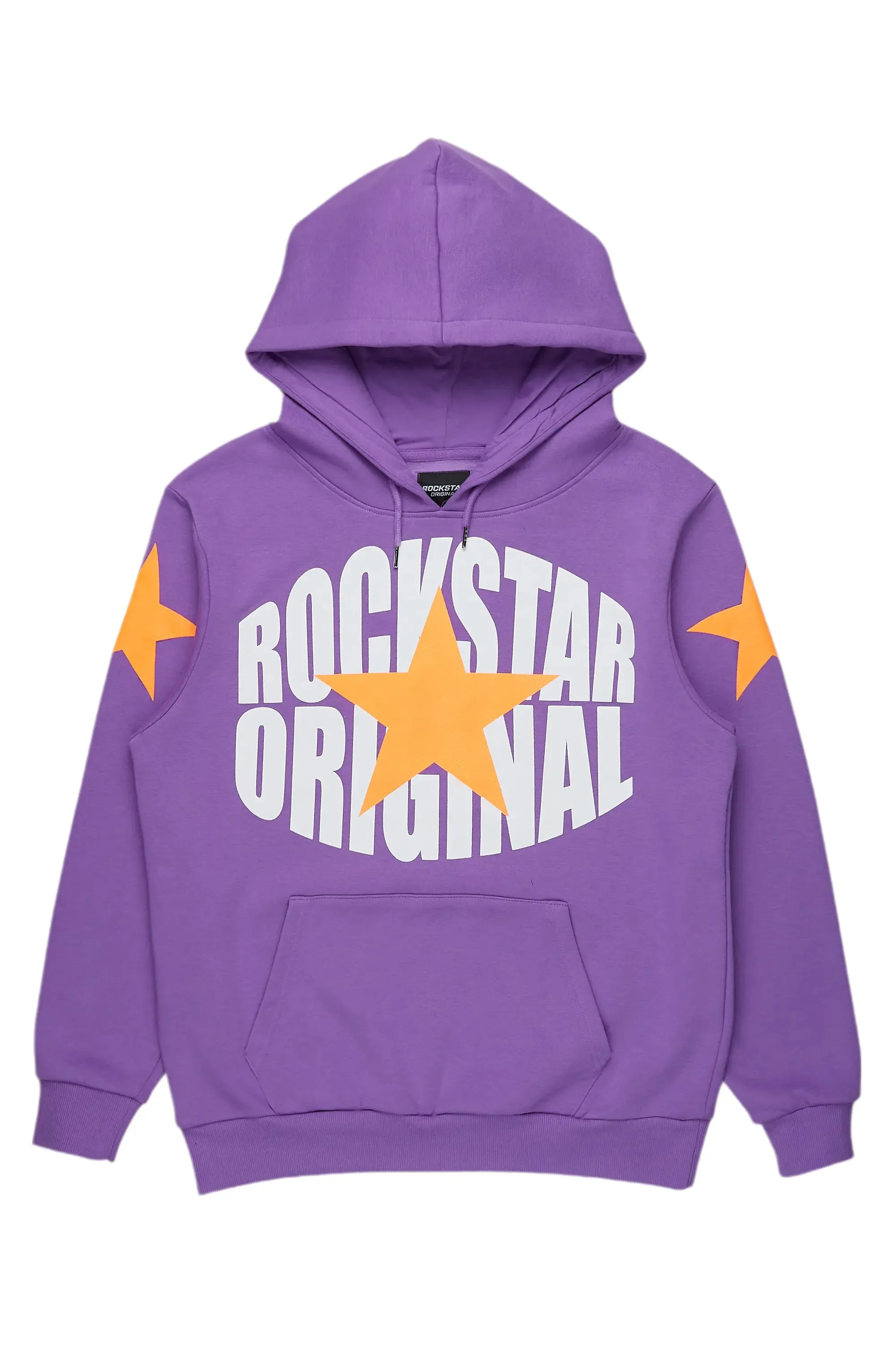 Hachi Purple/White Graphic Hoodie