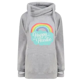 Happy Hoodie Luxe Hoodie - Grey