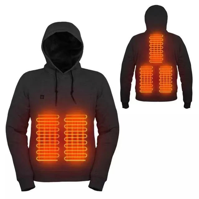 Heated Hoodie for Men Women Unisex Heating Sweatshirt Winter Gifts For Lover Friends