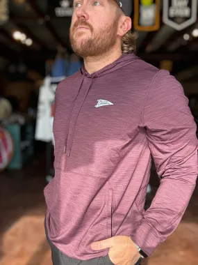 Helm Athletic Hoodie - Heathered Plum - Cavalier