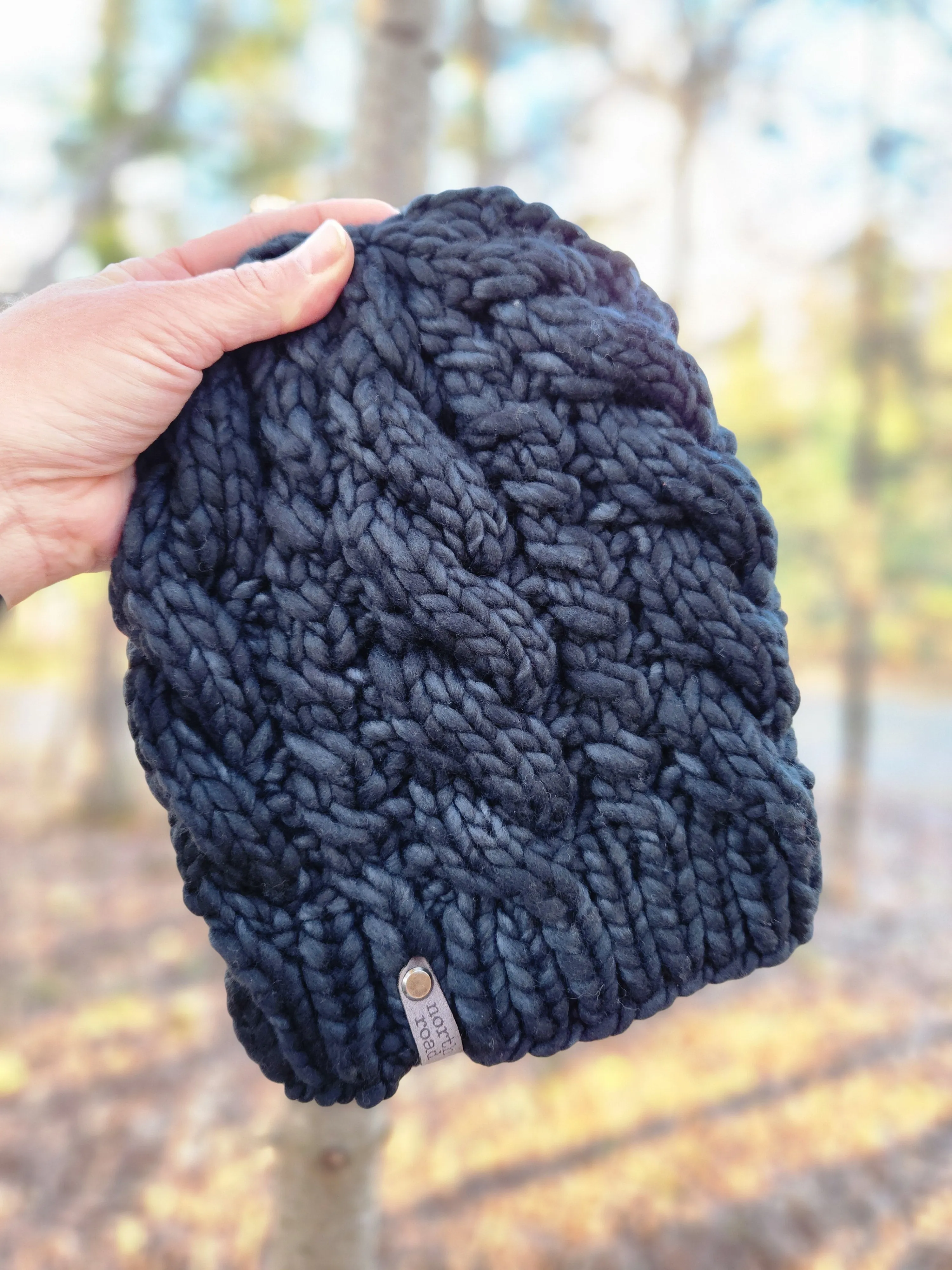 Hibernation Cable Hat Knitting Pattern