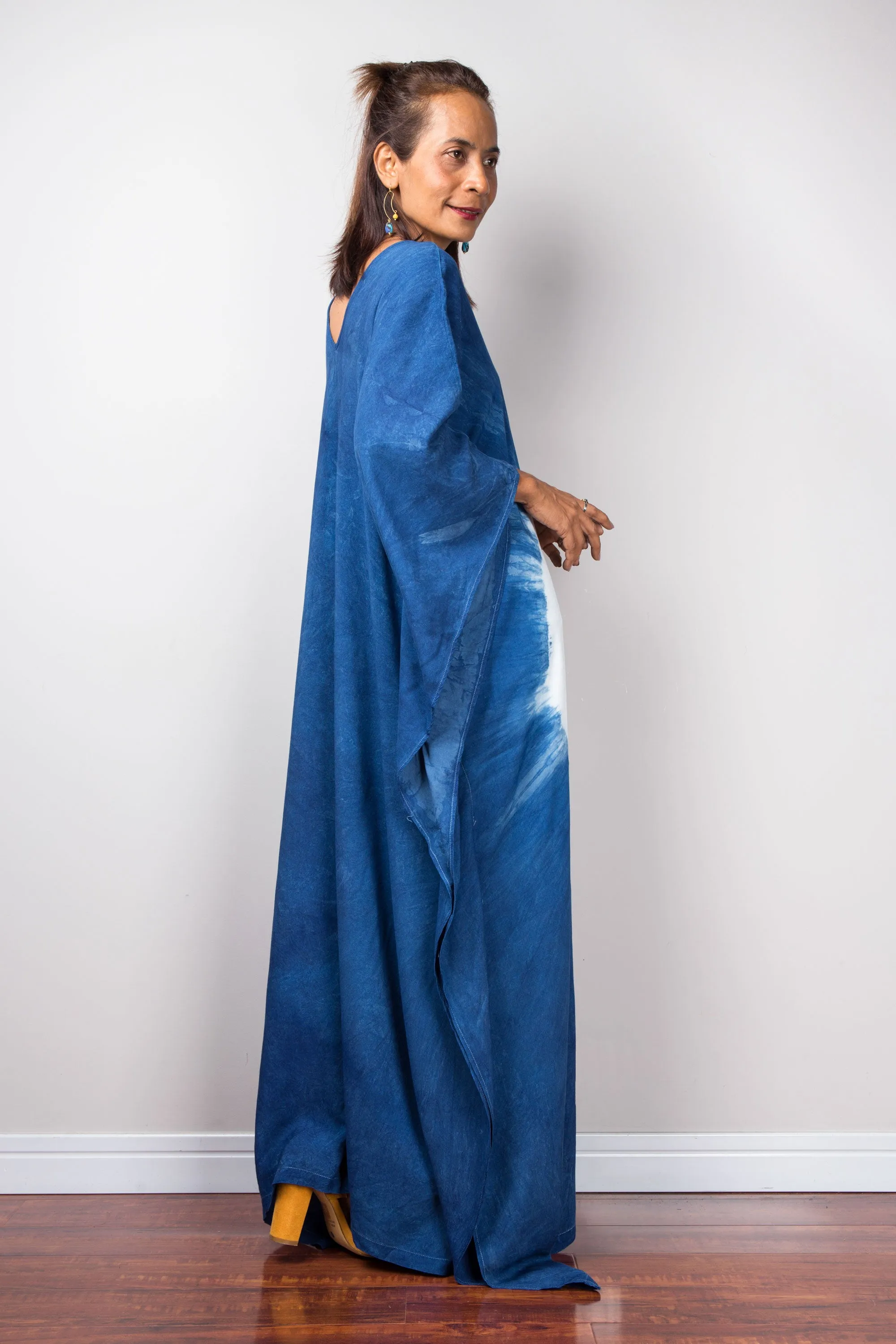 Indigo kaftan