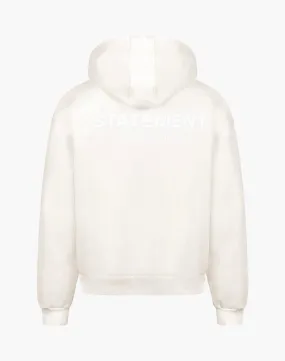 INITIAL HOODIE (CREAM WHITE)