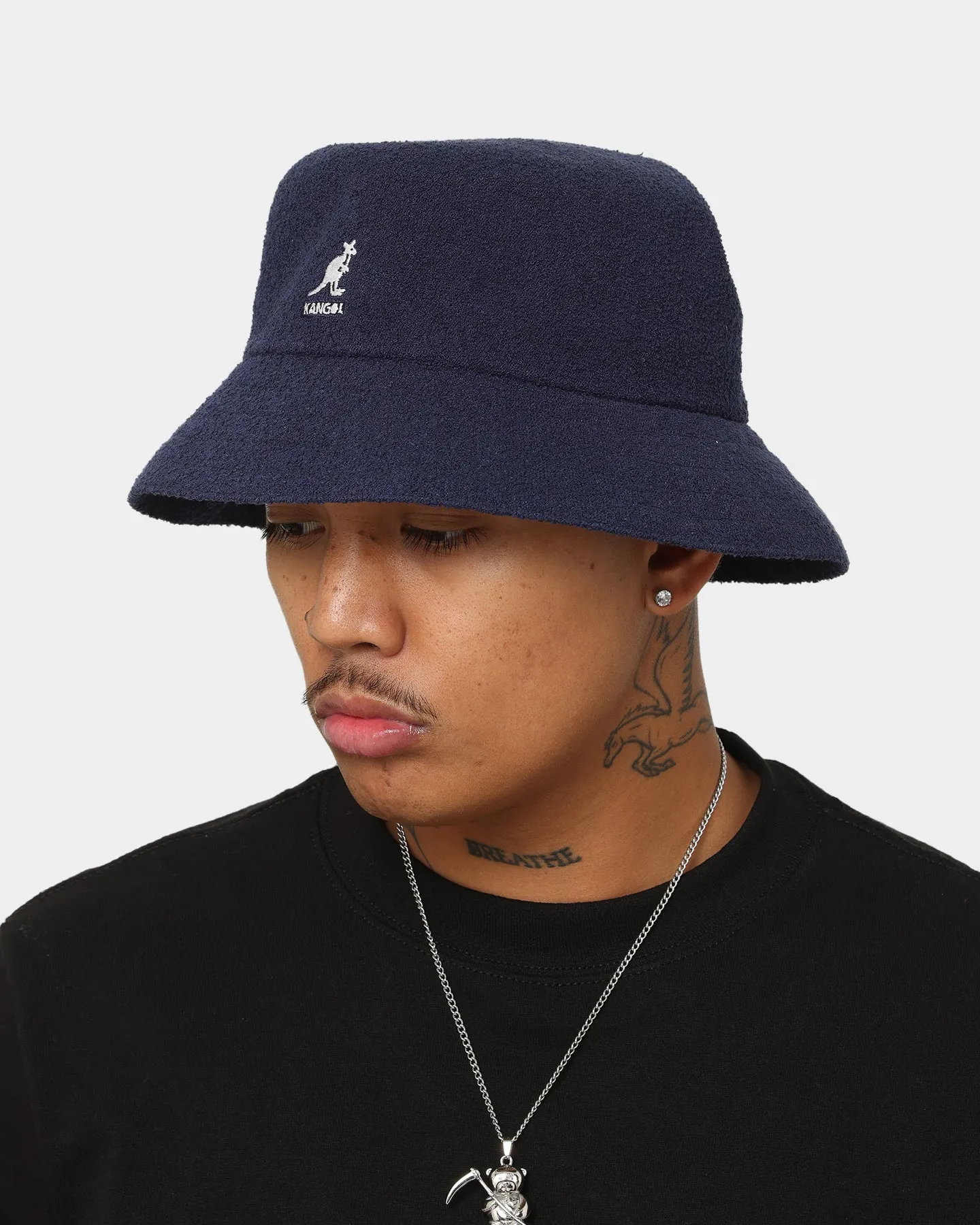 Kangol Bermuda Bucket Hat Navy