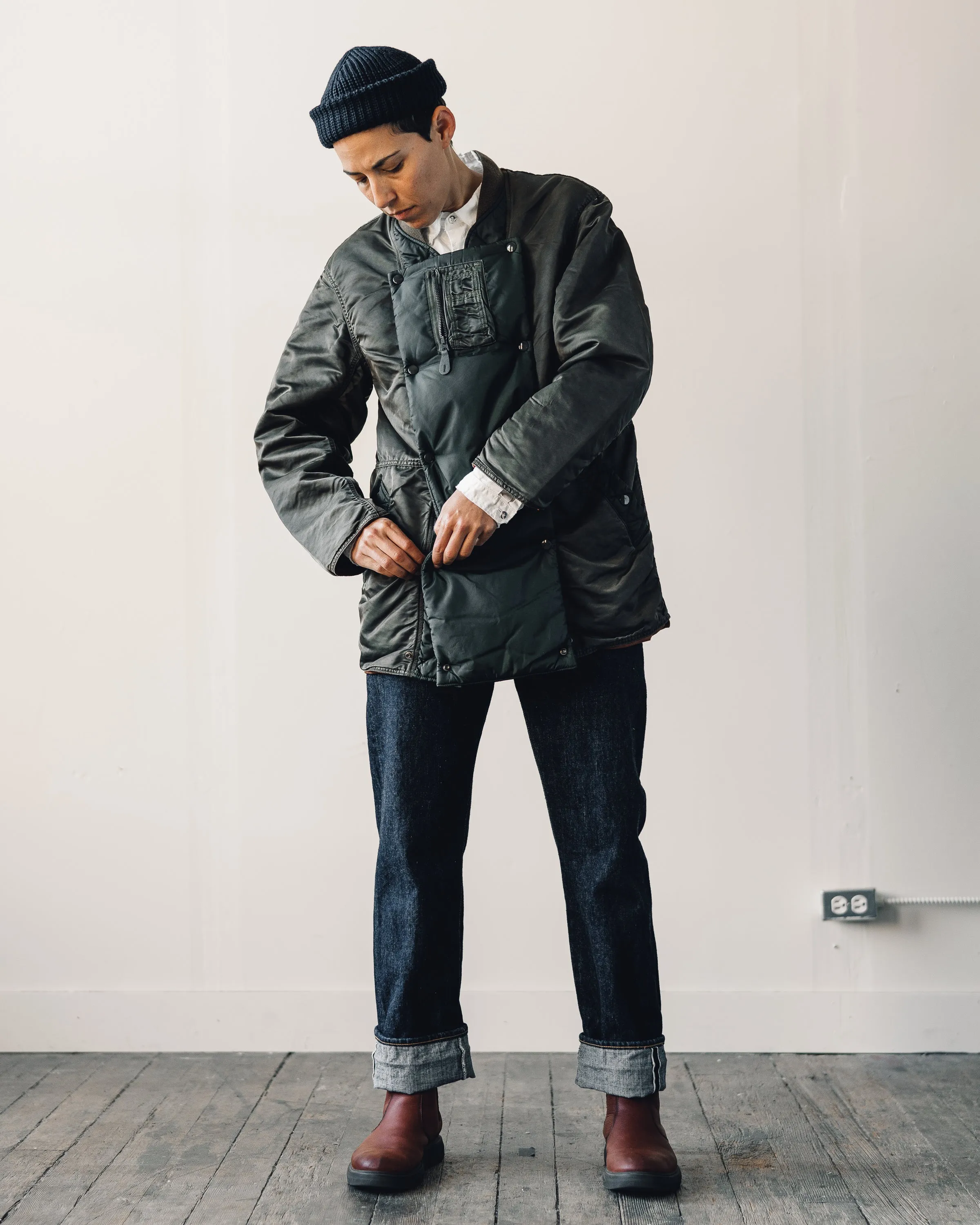 Kapital Nylon Sha-Ka Jacket, Khaki