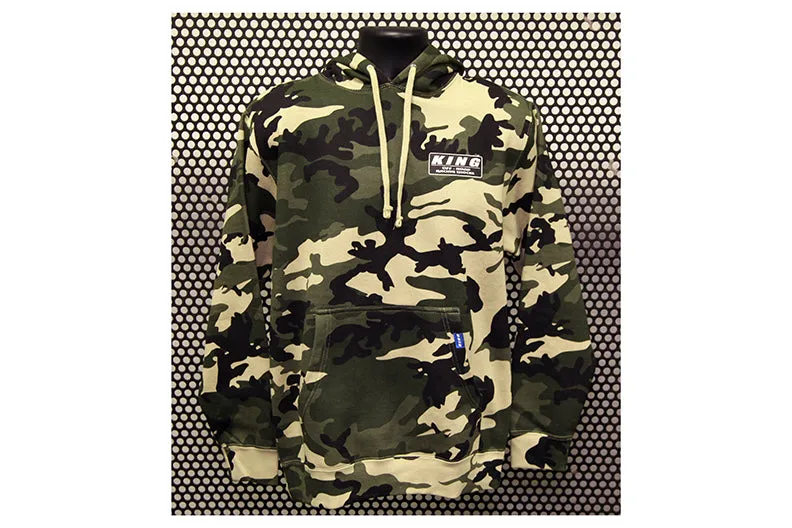 King Shocks Army Camo Pullover Hoodie