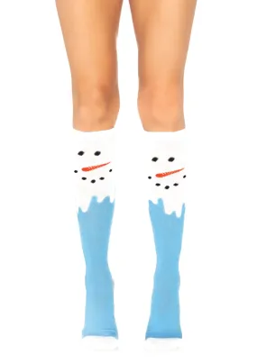 Leg Avenue  Snow Man Knee High Socks  5612