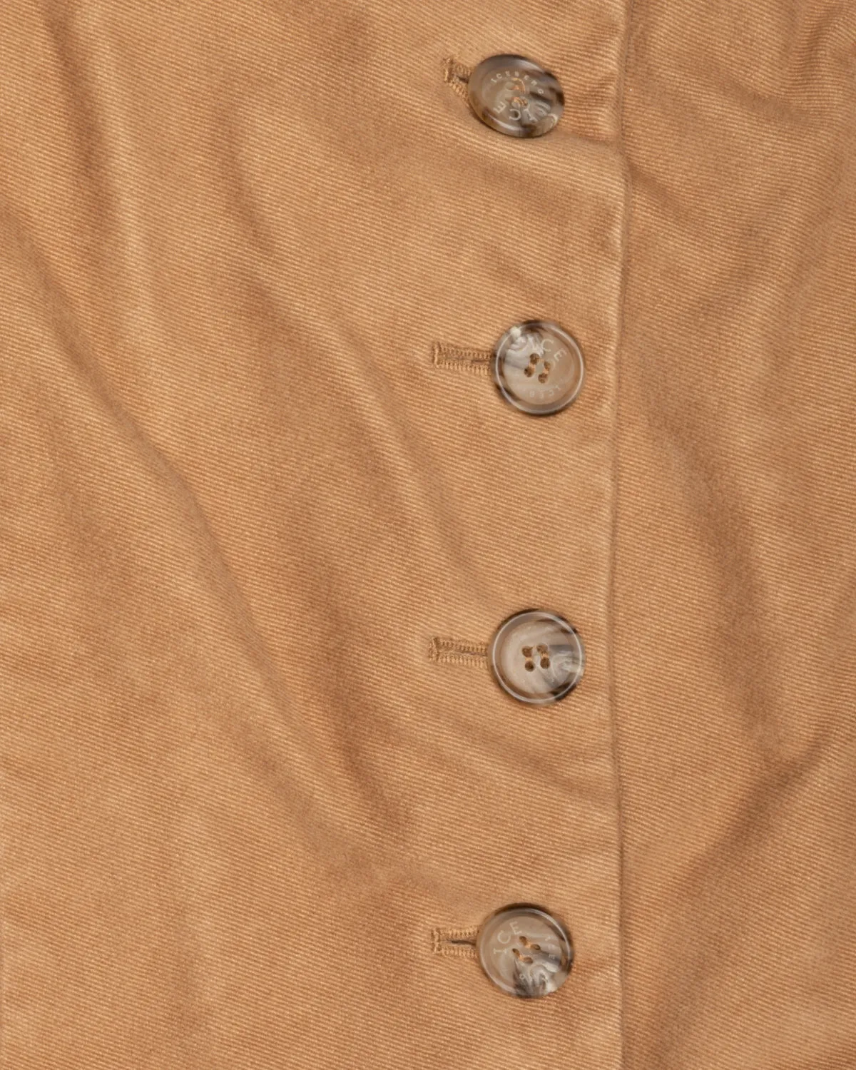 Light brown Ice Berg fitted coat