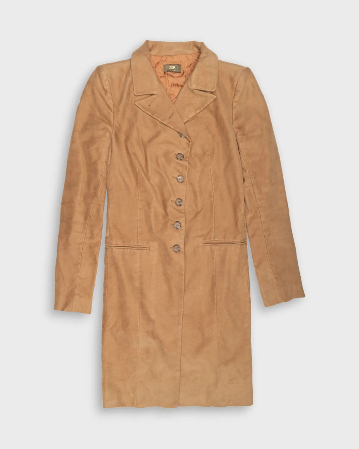 Light brown Ice Berg fitted coat