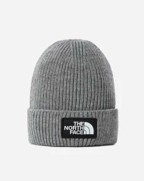 Logo Box Beanie - Medium Grey