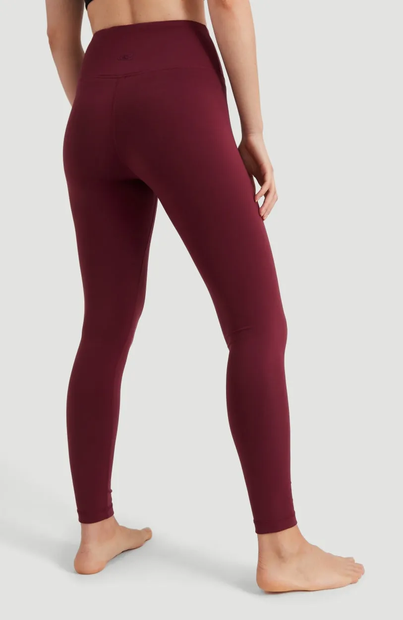 Lola Superwaist Legging | Windsor Wine -A