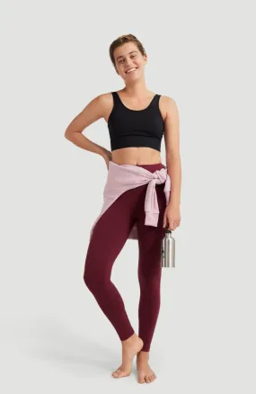 Lola Superwaist Legging | Windsor Wine -A