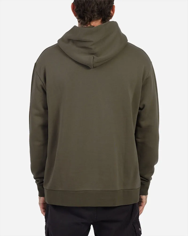 Lost Mayhem Bolts Heavy Hooded Sweatshirt-Dusty Olive