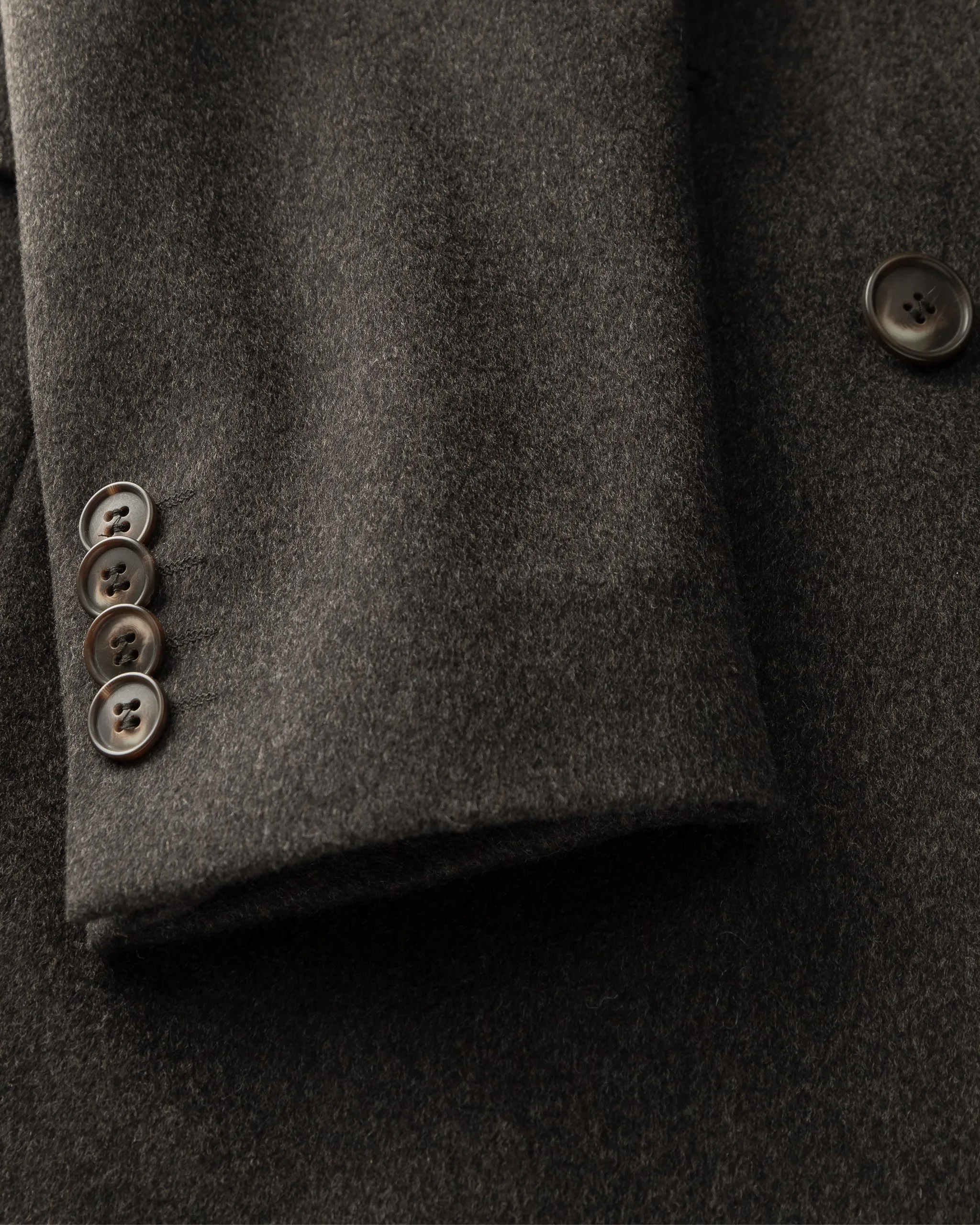 Luxurious Dark Brown Overcoat